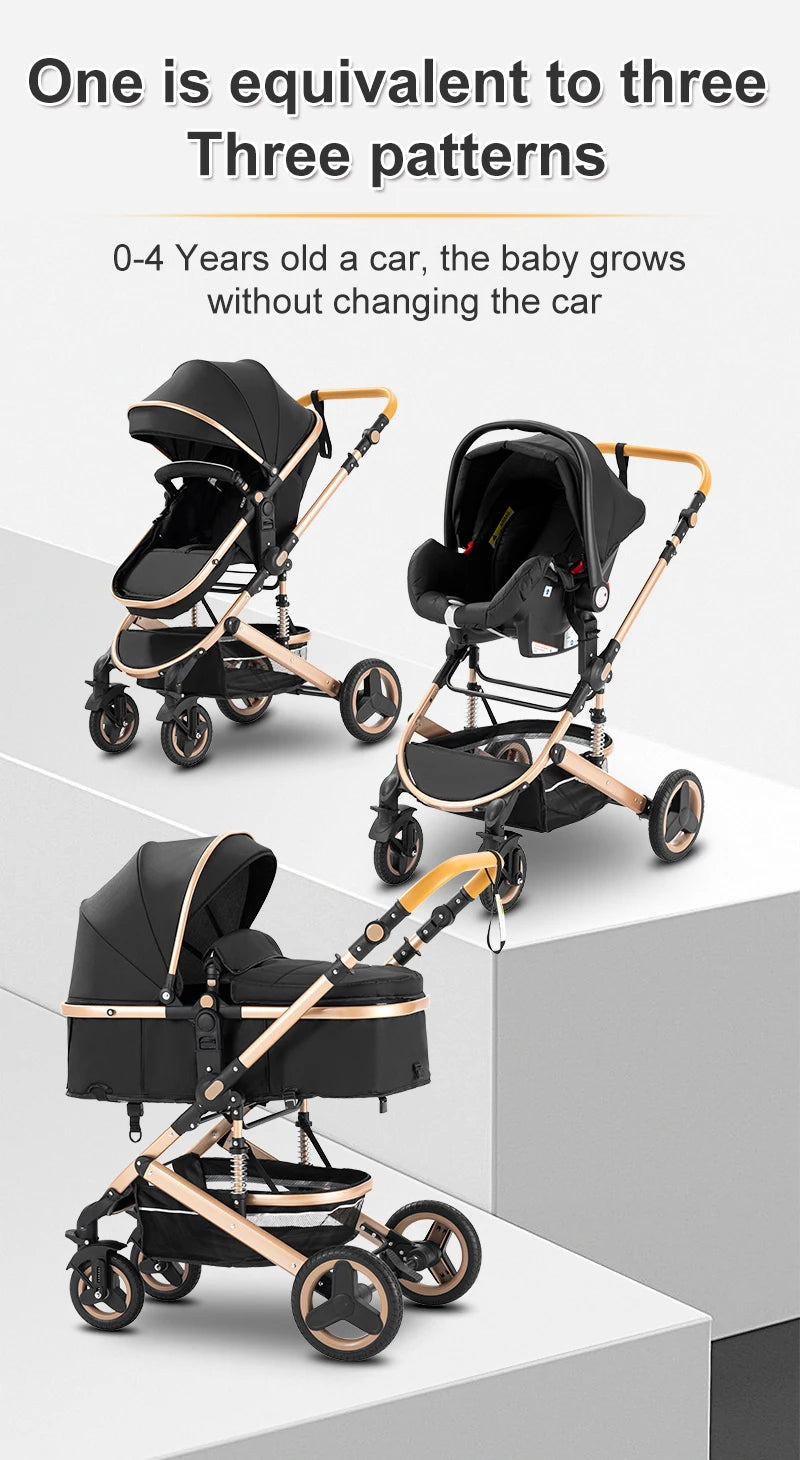 3 in 1 Lux Highlander Travel System