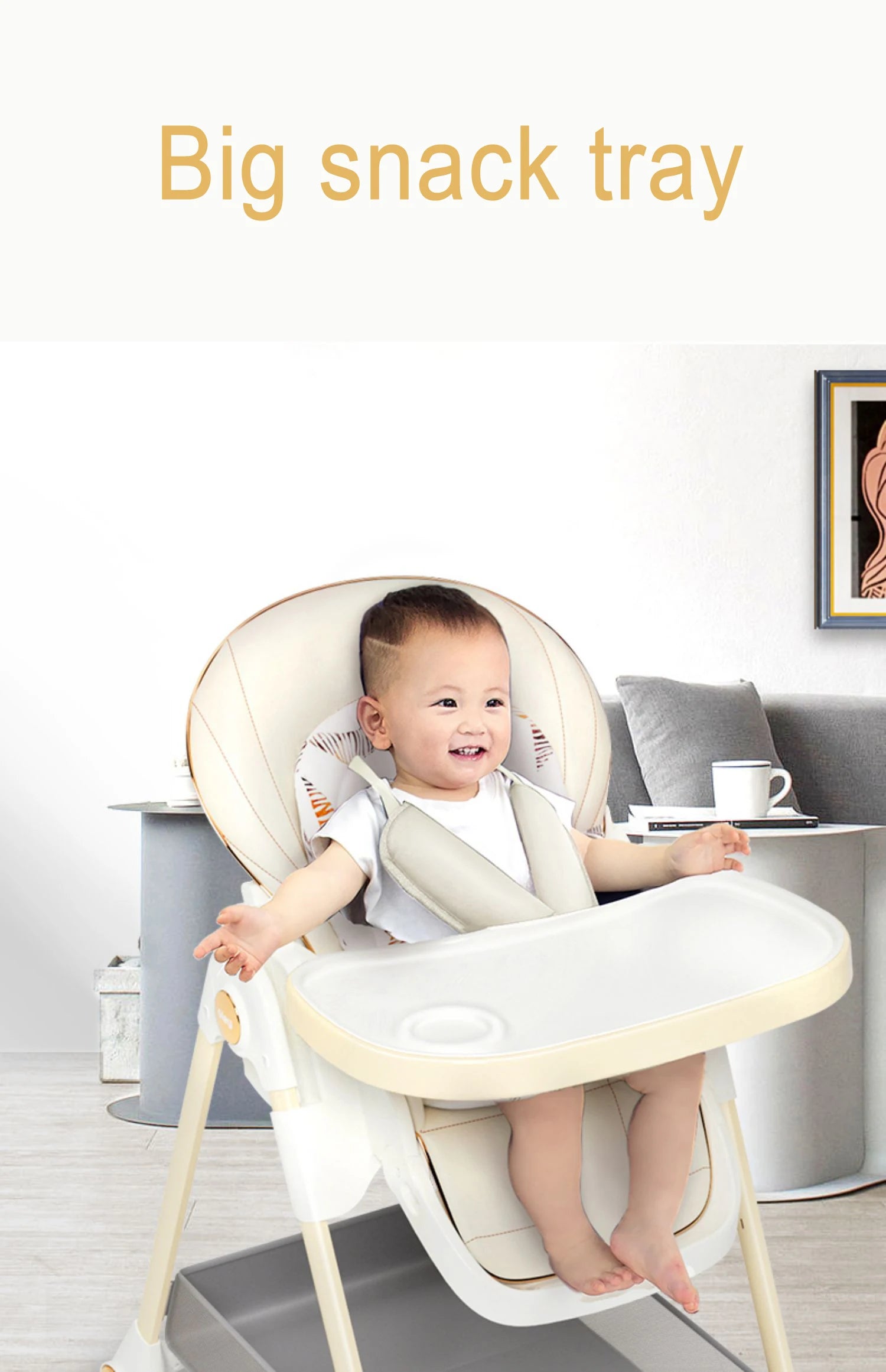 Happy Seat - Premium Reclining Baby High Chair
