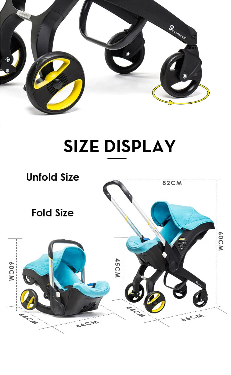 4 in 1 The Boss Buggy Travel System