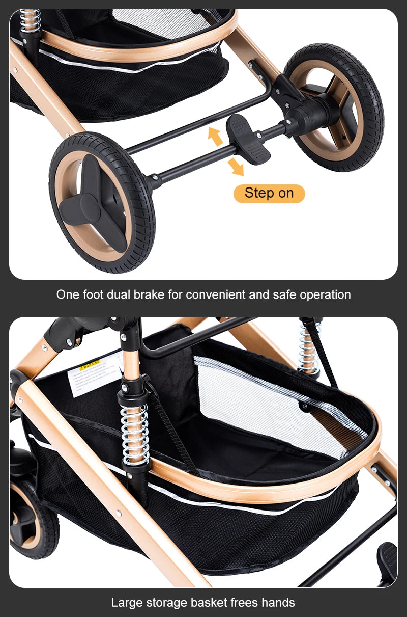 3 in 1 Lux Highlander Travel System