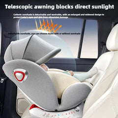 Grow360 ISOFIX Car Seat without Sun Shade