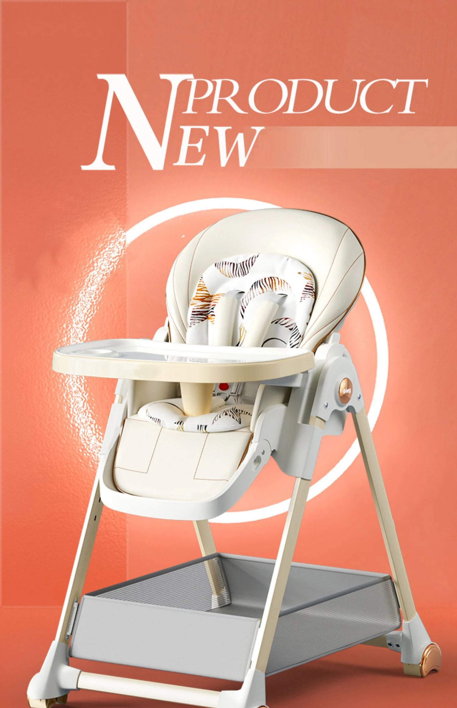 Happy Seat - Premium Reclining Baby High Chair