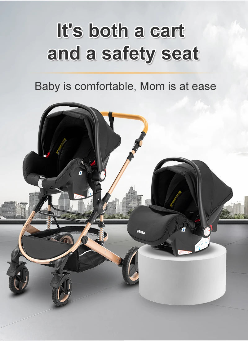3 in 1 Lux Highlander Travel System