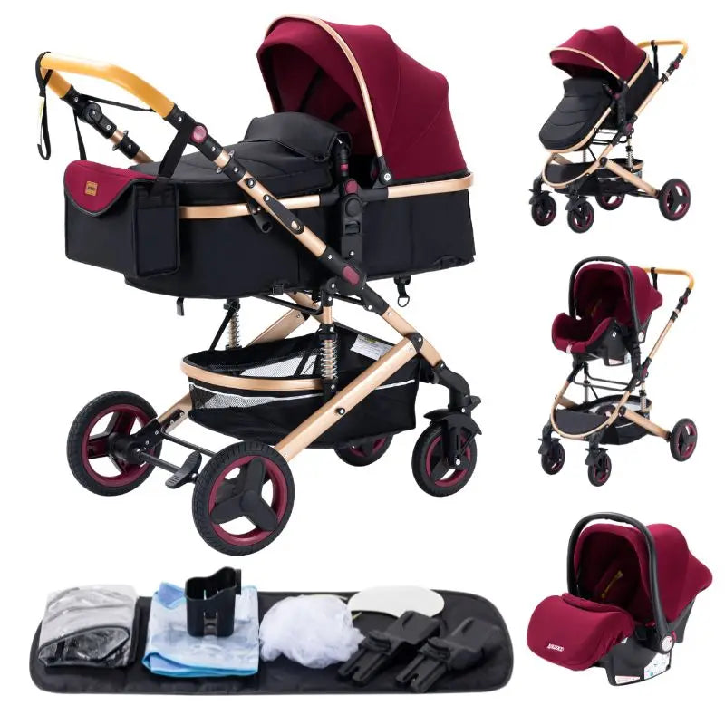3 in 1 Lux Highlander Travel System