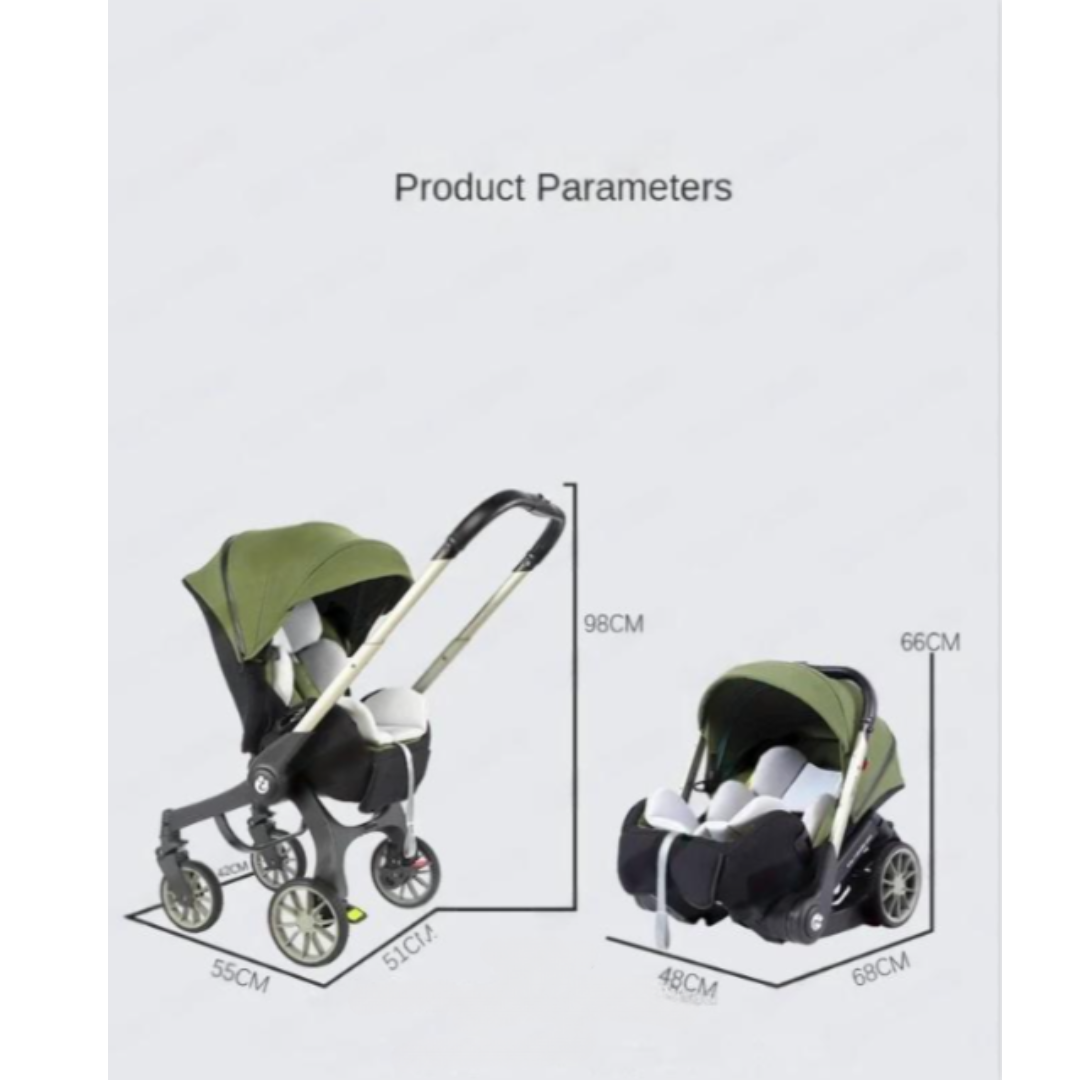 4 in 1  Boss Buggy Plus Travel System